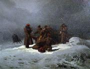 Artur Grottger Foot March to Siberia Spain oil painting artist